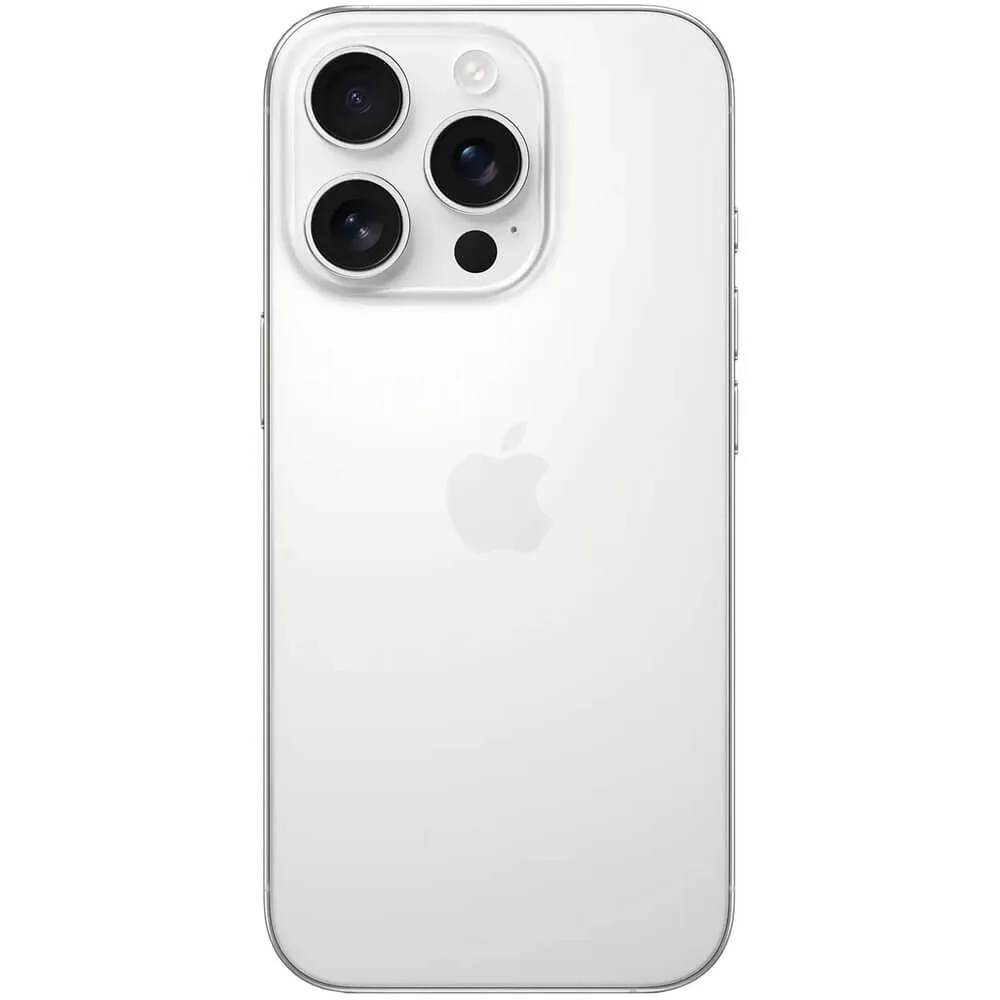 Смартфон Apple iPhone 16 Pro 128 ГБ, 2-Sim, Белый титан | White Titanium — фото 3