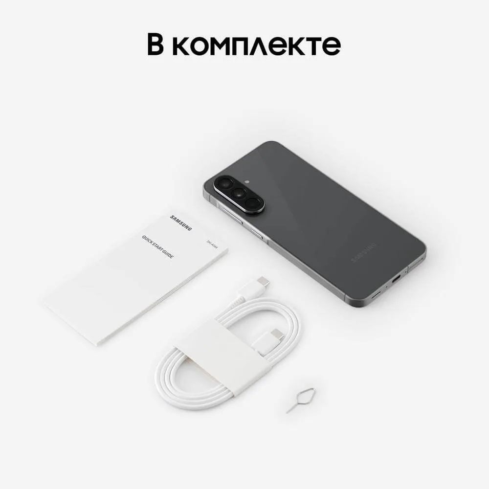 Смартфон Samsung Galaxy A56 5G 12 ГБ + 256 ГБ, Серый | Awesome Lightgrey — фото 10