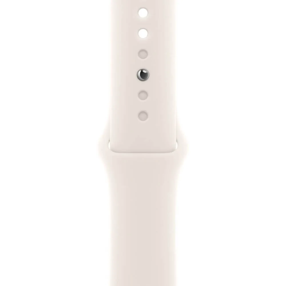 Часы Apple Watch SE 3 (2025) 40 мм Starlight Aluminum Sport Band Starlight M/L — фото 3
