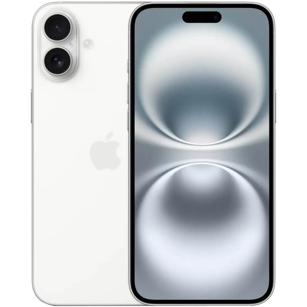 Смартфон Apple iPhone 16 Plus 128 ГБ, nano-SIM и eSIM, Белый | White — фото 1