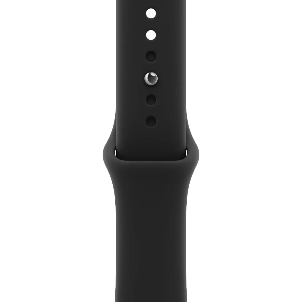 Часы Apple Watch Series 12 (2026) 42mm Aluminum Black Sport Band Black M/L — фото 4