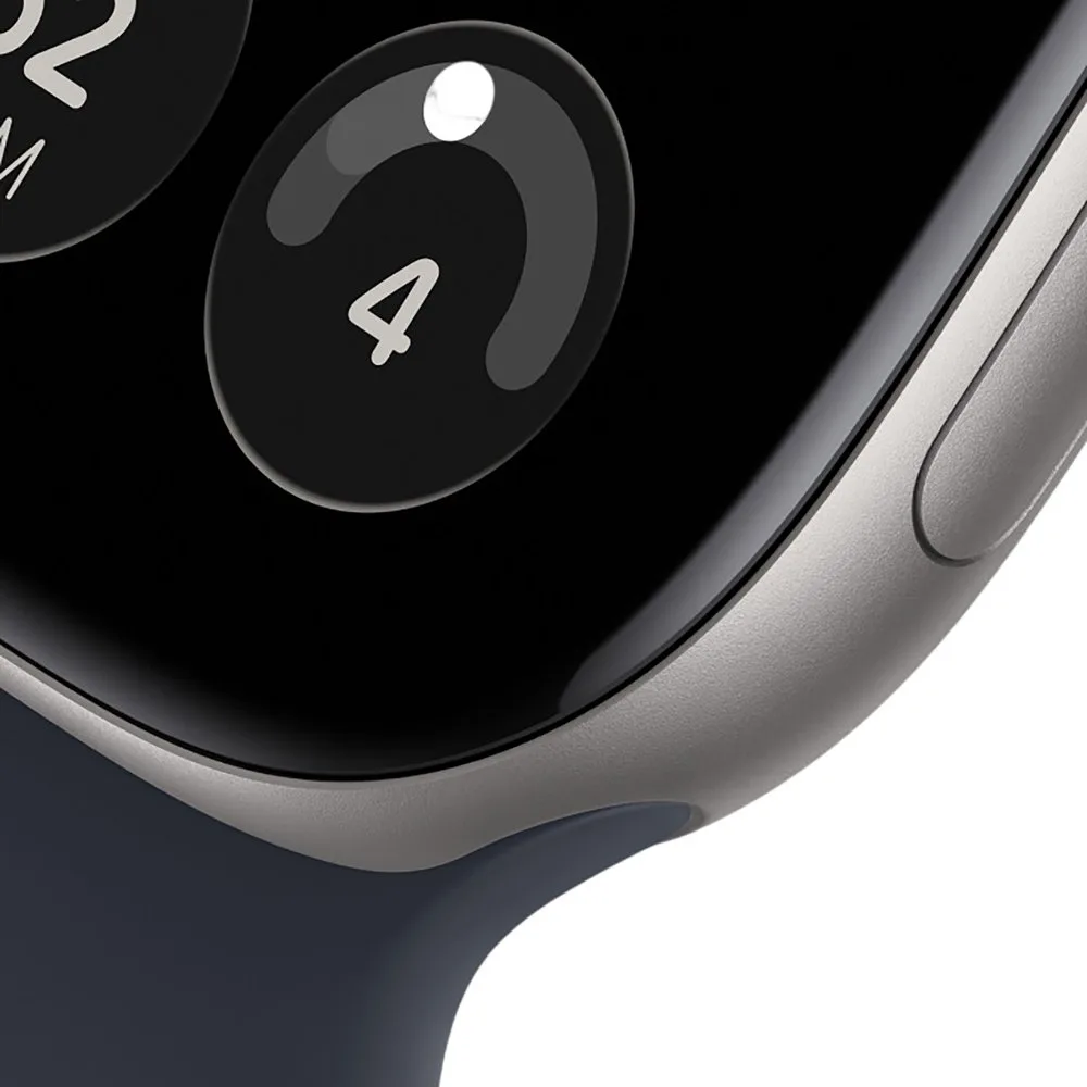 Часы Apple Watch Series 12 (2026) 46mm Aluminum Space Gray Sport Band Navy Blue M/L — фото 3